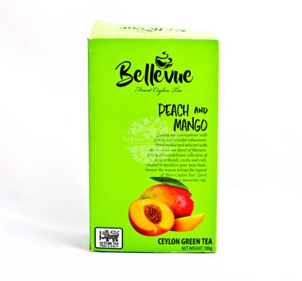 Bellevue Peach and Mango (манго и персик / зеленый) 100г
