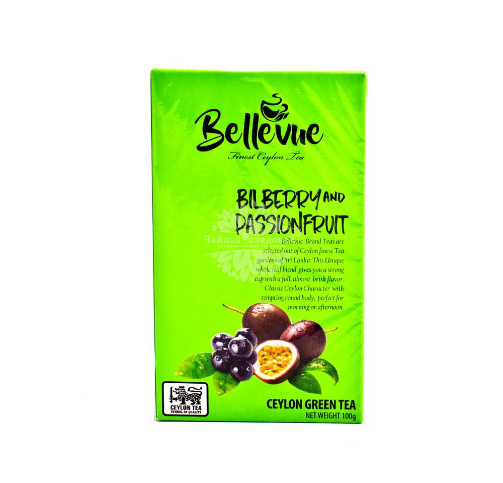 BelleVue Bilberry and Passionfruit (черника и маракуйя / зеленый) 100г