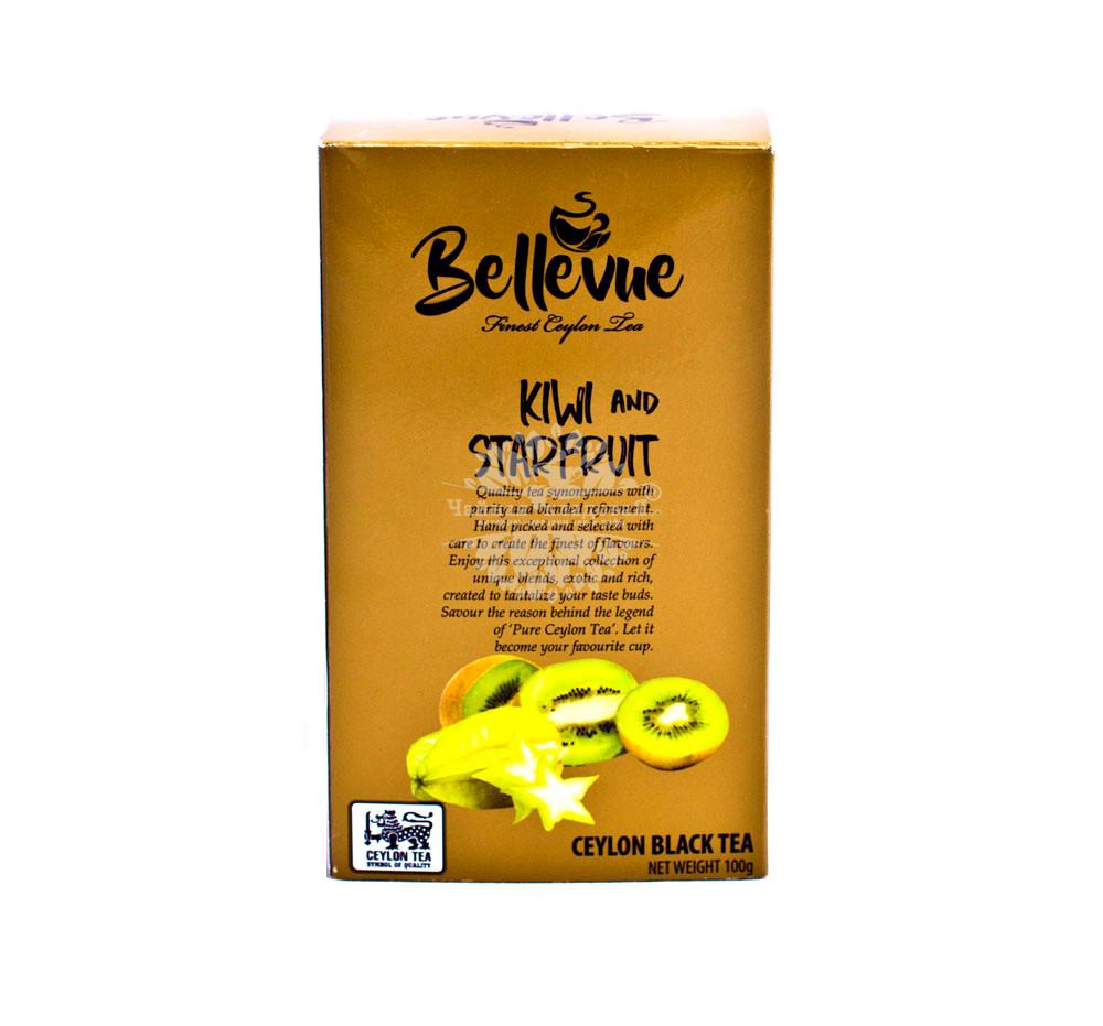 Bellevue Kiwi and Starfruit (киви и карамбола / черный) 100г