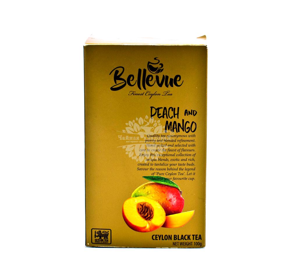 Bellevue Peach and Mango (манго и персик / черный) 100г