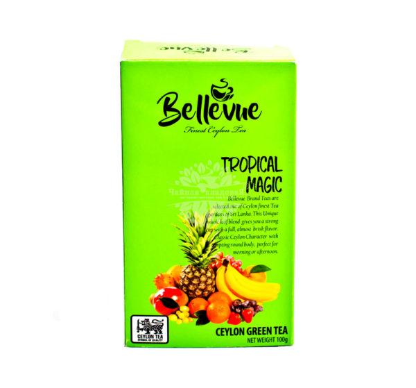 Bellevue Tropical Magic (тропические фрукты / зеленый) 100г