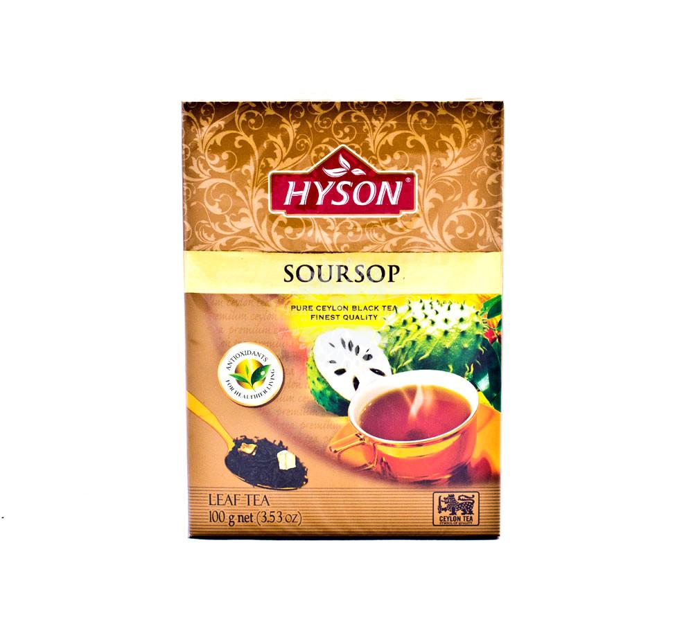 Hyson (Хайсон) Blak Soursop (Чай Черный с Саусепом) 100г