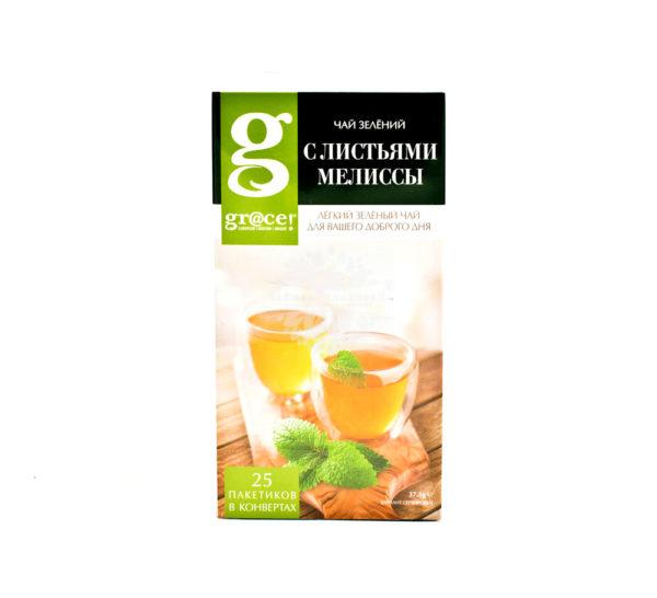 gr@ce Зеленый чай с листьями Мелиссы 25п/сашетах