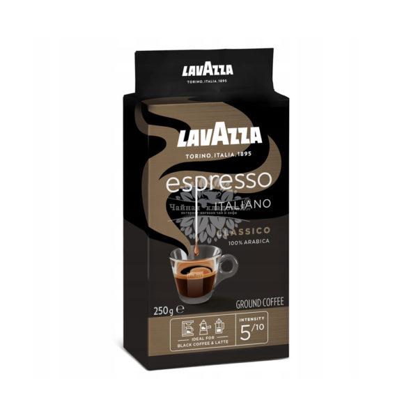 LAVAZZA (Лавацца) Espresso Italiano Classico кофе молотый 250г