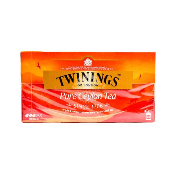 Twinings (Тванинг) Pure Ceylon Tea 25п (сашетах)