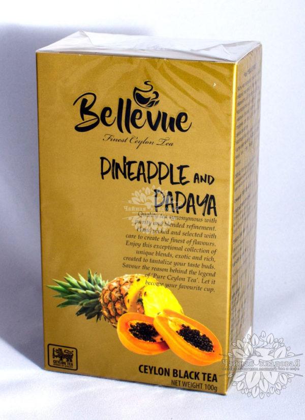 Bellevue Pineapple and Papaya (ананас и папайя / черный) 100г