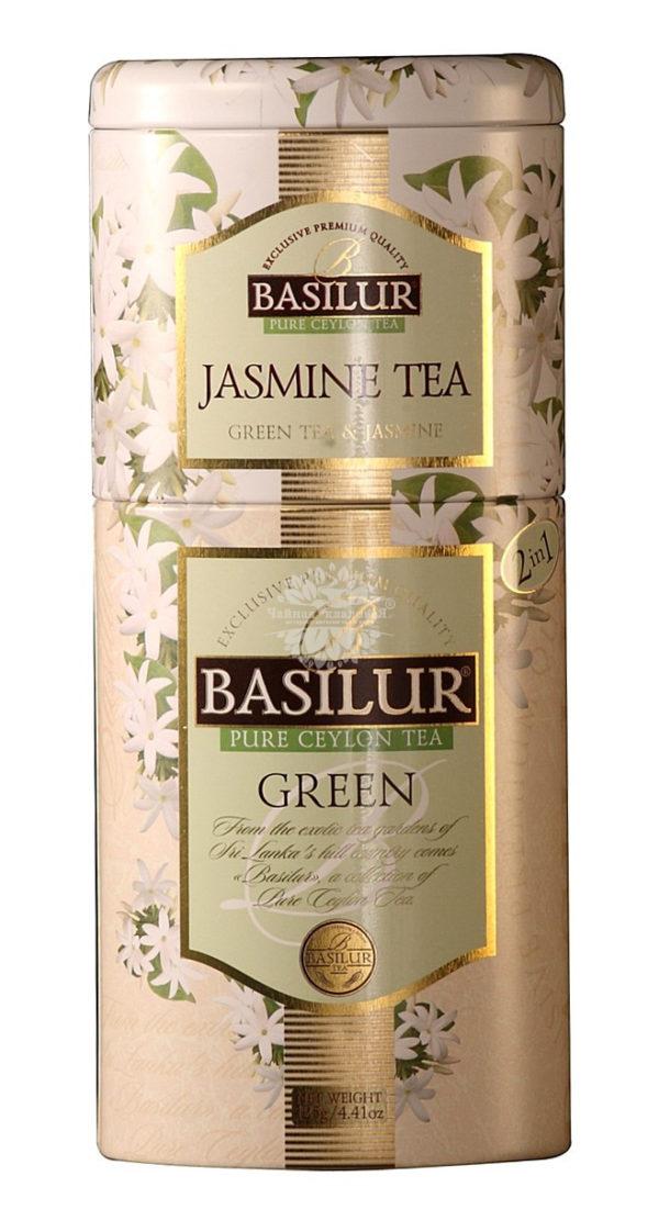 Basilur Green Tea — Jasmine ж/б 125г