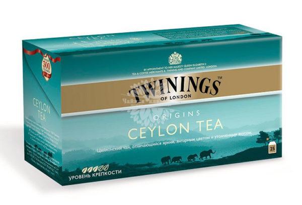 Twinings Ceylon tea 25п