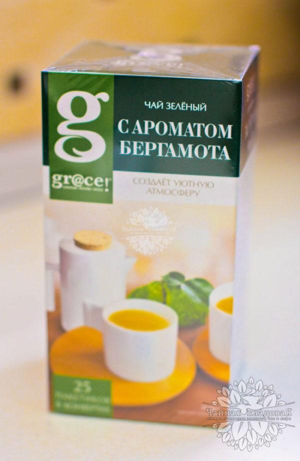 gr@ce Зеленый чай с Бергамотом 25п/сашетах