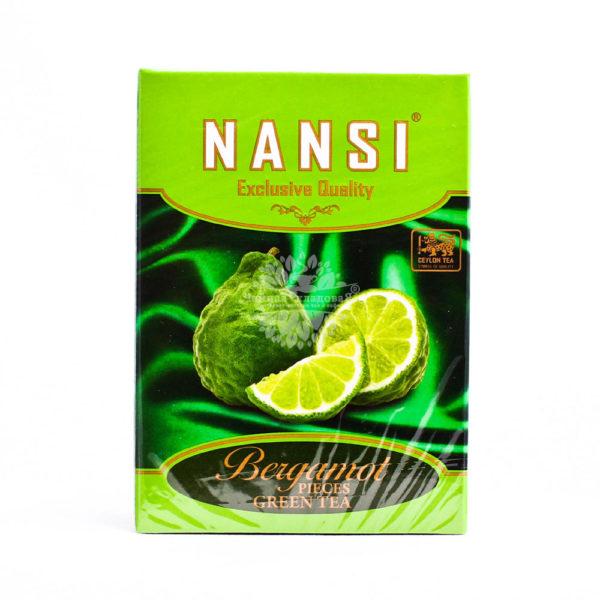 Nansi (Нанси) Green Bergamot (зеленый с бергамотом) 100г