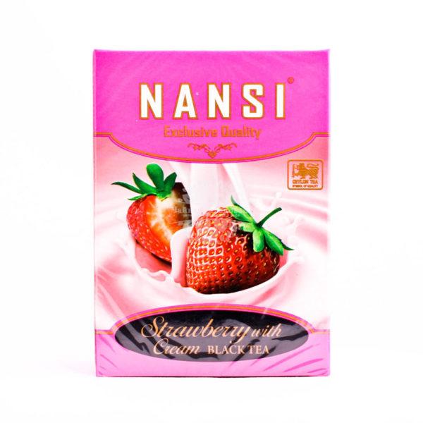 Nansi (Нанси) Strawberry with Cream (Клубника со сливками) 100г