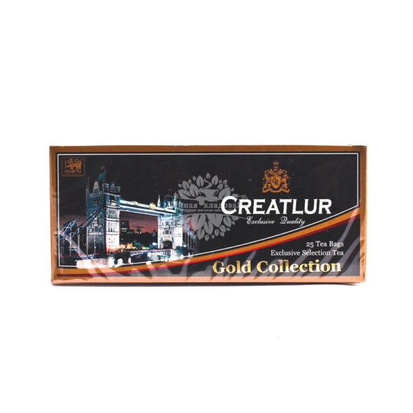 Creatlur (Креатлюр) Gold Collection (черный чай с бергамотом) 25п
