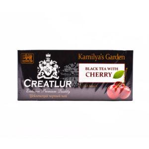 Creatlur (Креатлюр) Kamilya's Carden Black Tea With Cherry (черный чай с вишней) 25п