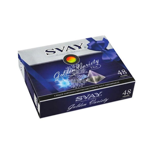Svay Golden Variety набор чая в пирамидках 48п