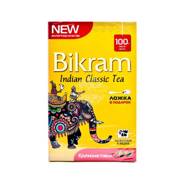Bikram (Бикрам) Крупнолистовой чай TGFOP 100г