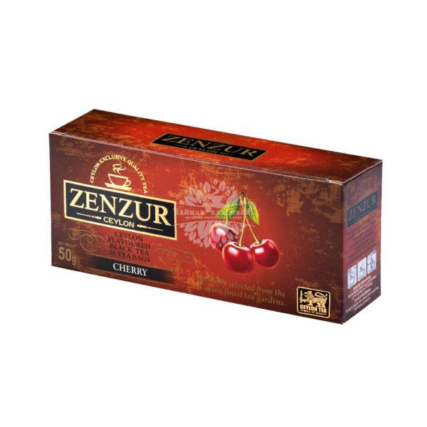 Zenzur Black Tea Cherry (черный с вишней) 25п