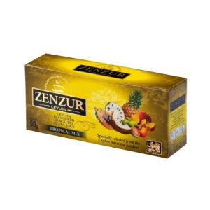 Zenzur Black Tropical Mix (черный с тропическими фруктами) 25п
