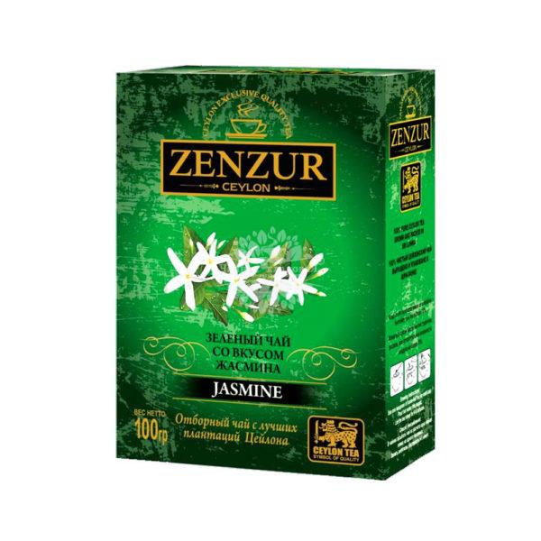 Zenzur Green Tea Jasmine (зеленый с жасмином) 100г