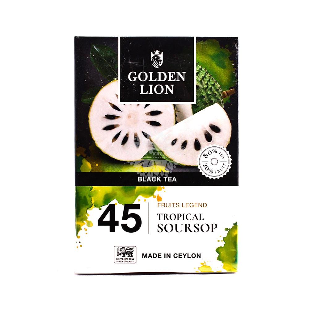 Golden Lion (Голден Лион) Fruits Legend - Tropical Soursop (черный с саусепом) 90г