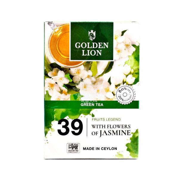 Golden Lion (Голден Лион) Fruits Legend - With Flowers of Jasmine (зеленый с жасмином) 90г