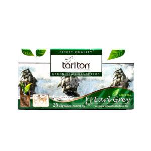 Tarlton (Тарлтон) Green Earl Grey (зеленый с бергамотом) /сашетах 25п