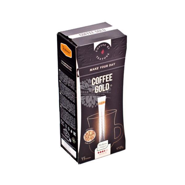 Teatone (Титон) Coffee Gold (растворимый кофе в стиках) 15шт