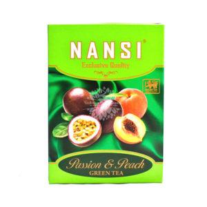 Nansi (Нанси) Passion & Peach Green Tea (Маракуйя и персик) 100г