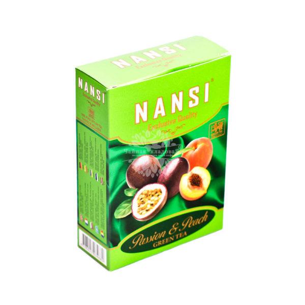 Nansi (Нанси) Passion & Peach Green Tea (Маракуйя и персик) 100г