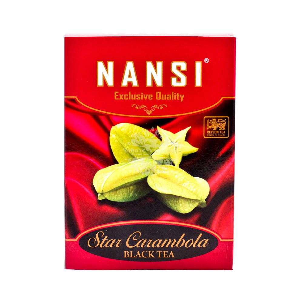 Nansi (Нанси) Star Carambola Black Tea (Карамболь) 100г