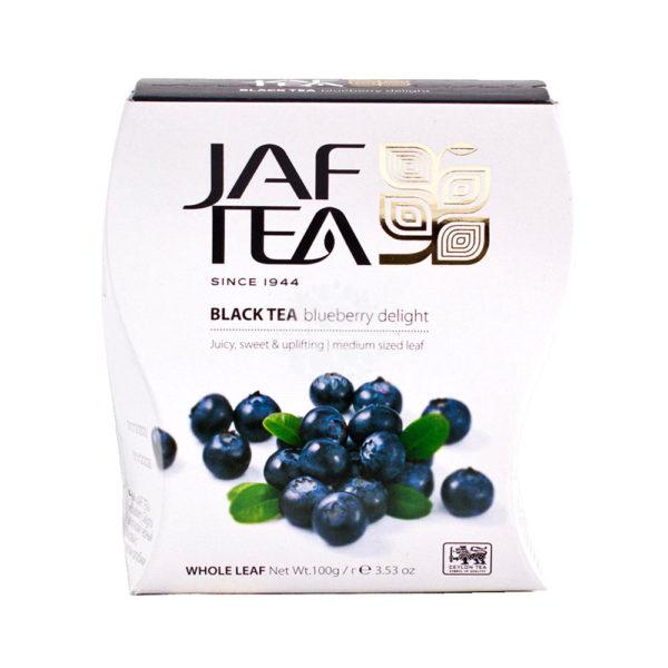 Jaf Black tea blueberry delight (Джаф черный чай с голубикой) 100г